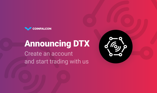 DTX Deposits Now Enabled on CoinFalcon Exchange
